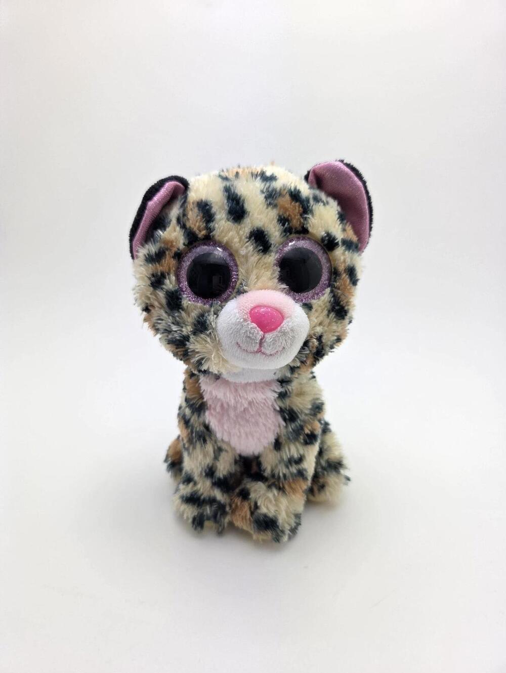 Ty Beanie Boo “Livvie” the Leopard No Hang Tag (6 inch)